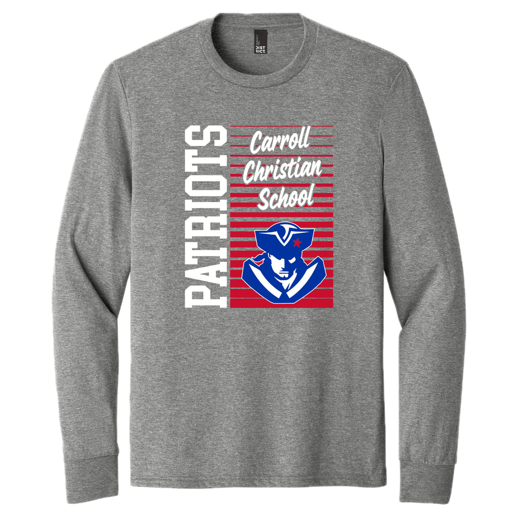 CCS032 Patriots Logo Long Sleeve Tee