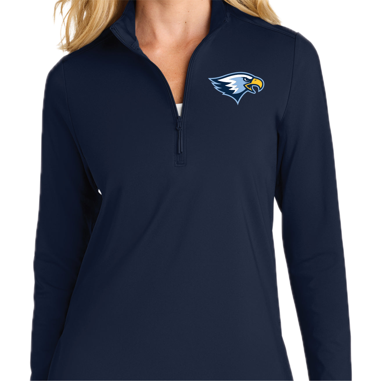 LCS084 - Lt Weight Ladies 1/4 Zip