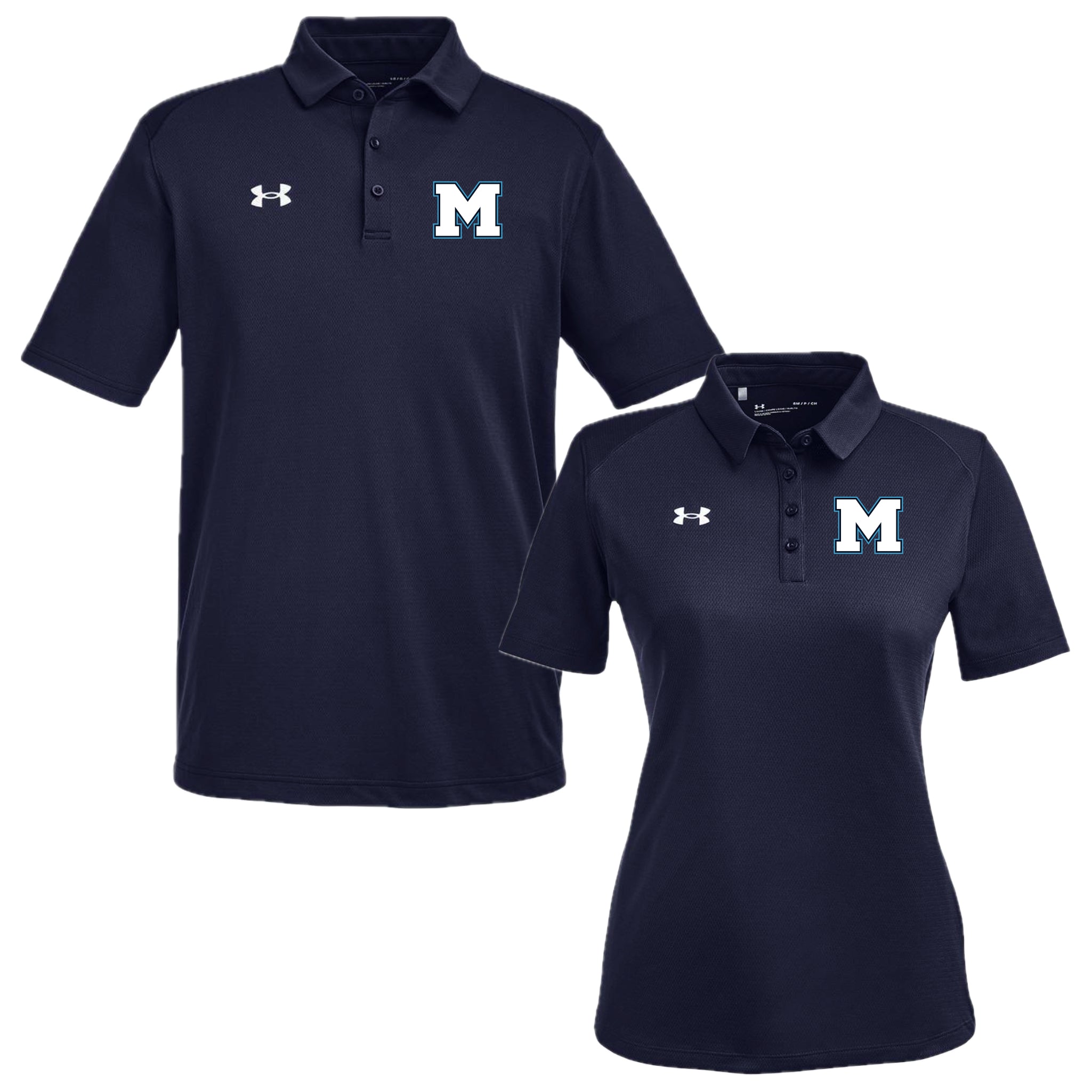 MACA086 UA Midnight Navy Performance Polo
