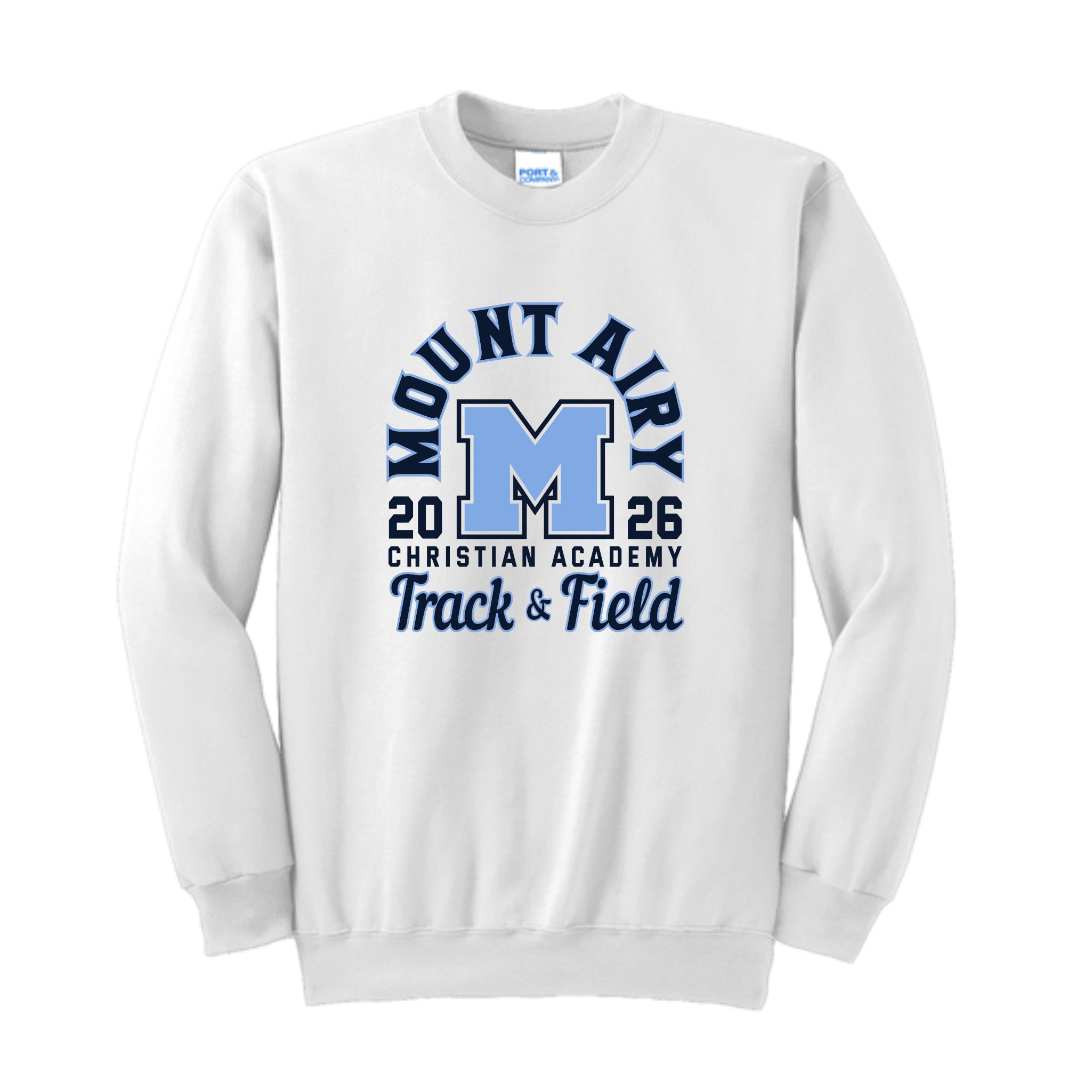 MACASP26-07 Track & Field Crew Sweatshirt