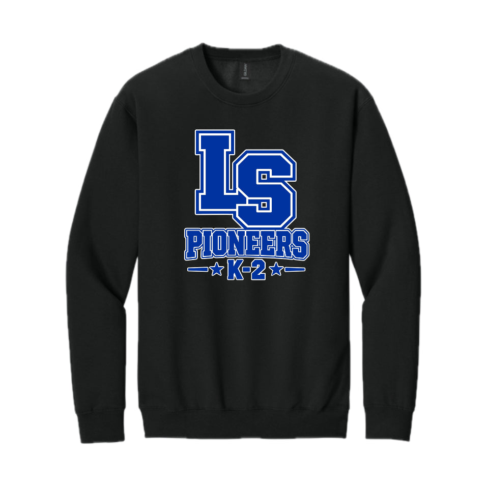 LSLAMELSH01 - 51 Black LS Crewneck Sweatshirt
