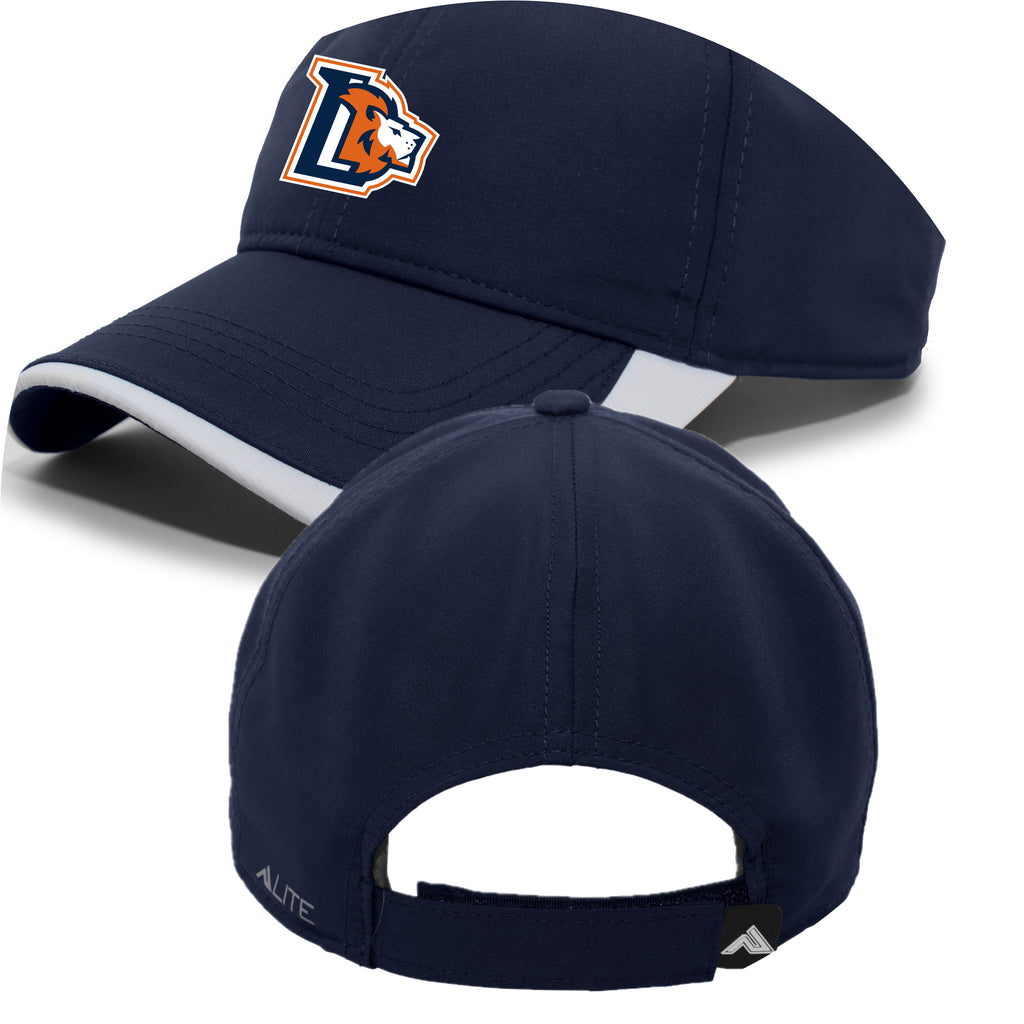 LCCS0325-21 Navy/White Performance Running Cap