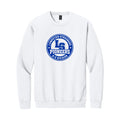 LSLAMELSH01 - 53 White Circle Crewneck Sweatshirt