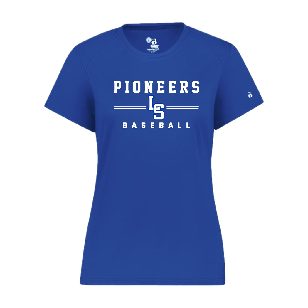 LSBSH04 - 16 Pioneers Ladies Royal Performance Short Sleeve Tee