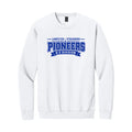 LSLAMELSH01 - 57 White Pioneers Crewneck Sweatshirt