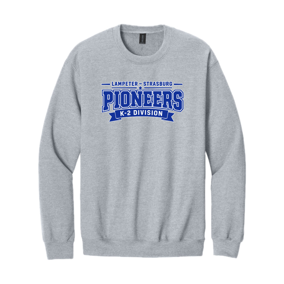 LSLAMELSH01 - 58 Grey Pioneers Crewneck Sweatshirt