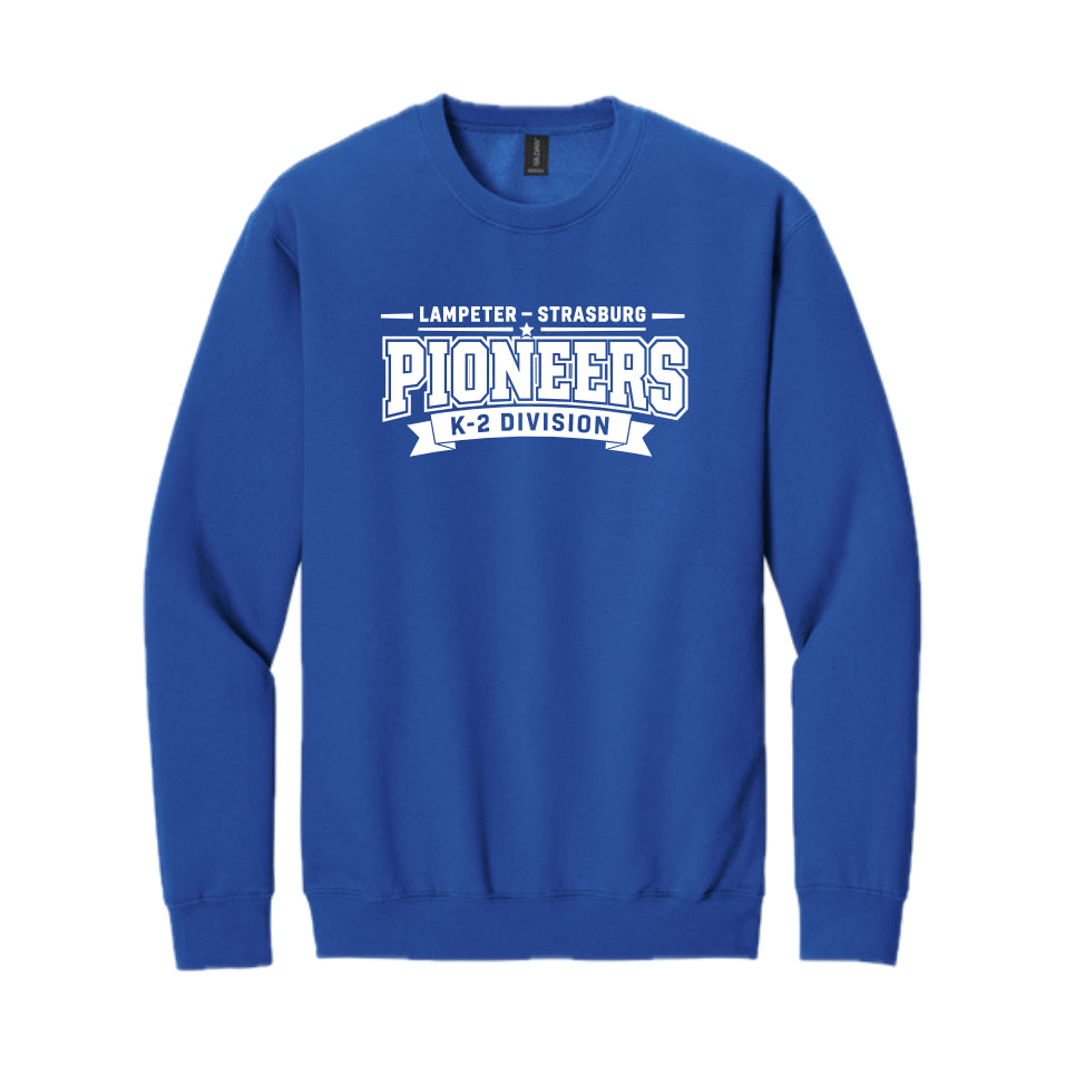 LSLAMELSH01 - 60 Royal Blue Pioneers Crewneck Sweatshirt