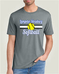 LSYS01 - 003 Heathered Grey Short Sleeve Tee