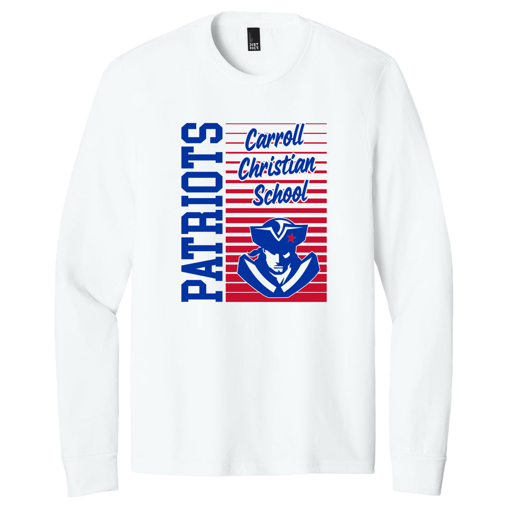 CCS032 Patriots Logo Long Sleeve Tee