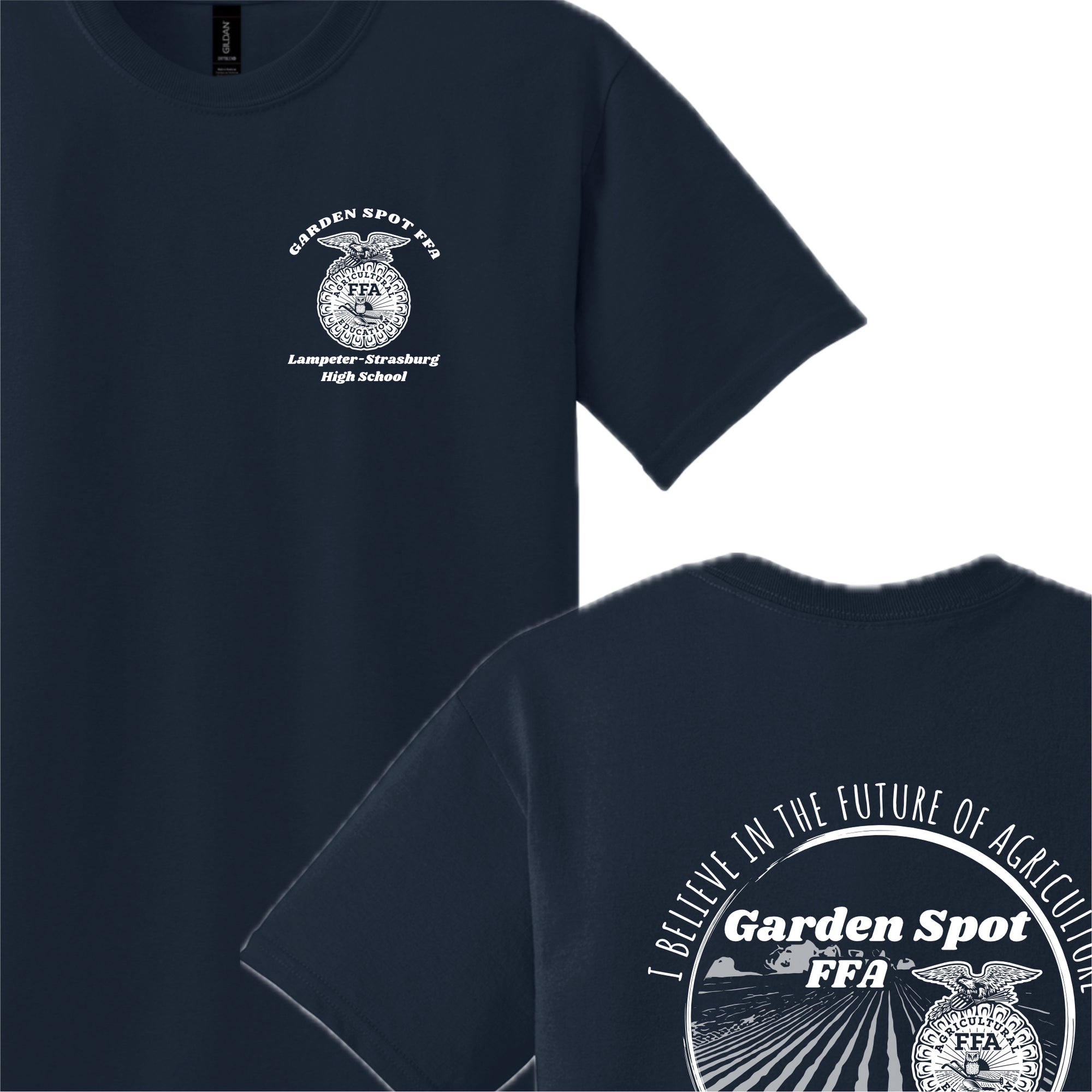 GSFFASH01 - 02 Navy Short Sleeve Tee
