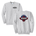 HHSH03-4  Ash Crew Sweatshirt
