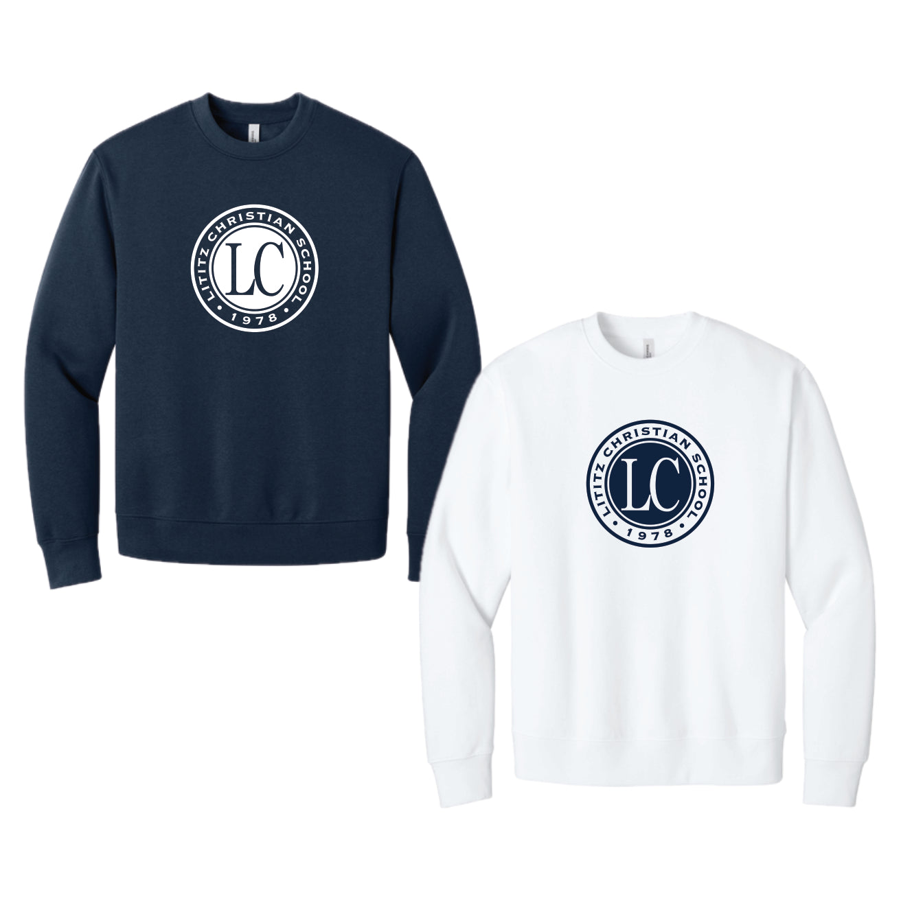 LCS091 - LC Crest Heavy Crewneck Sweatshirt
