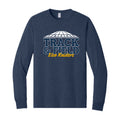 ETFSH04 04 Heather Navy Long Sleeve Tee