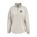 BTBSH04 - 35 Women's Vintage Heather Battle Cat Fleece 1/4 Zip