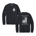 SOFFASH01-4 Dk Heather Grey Crew Sweatshirt