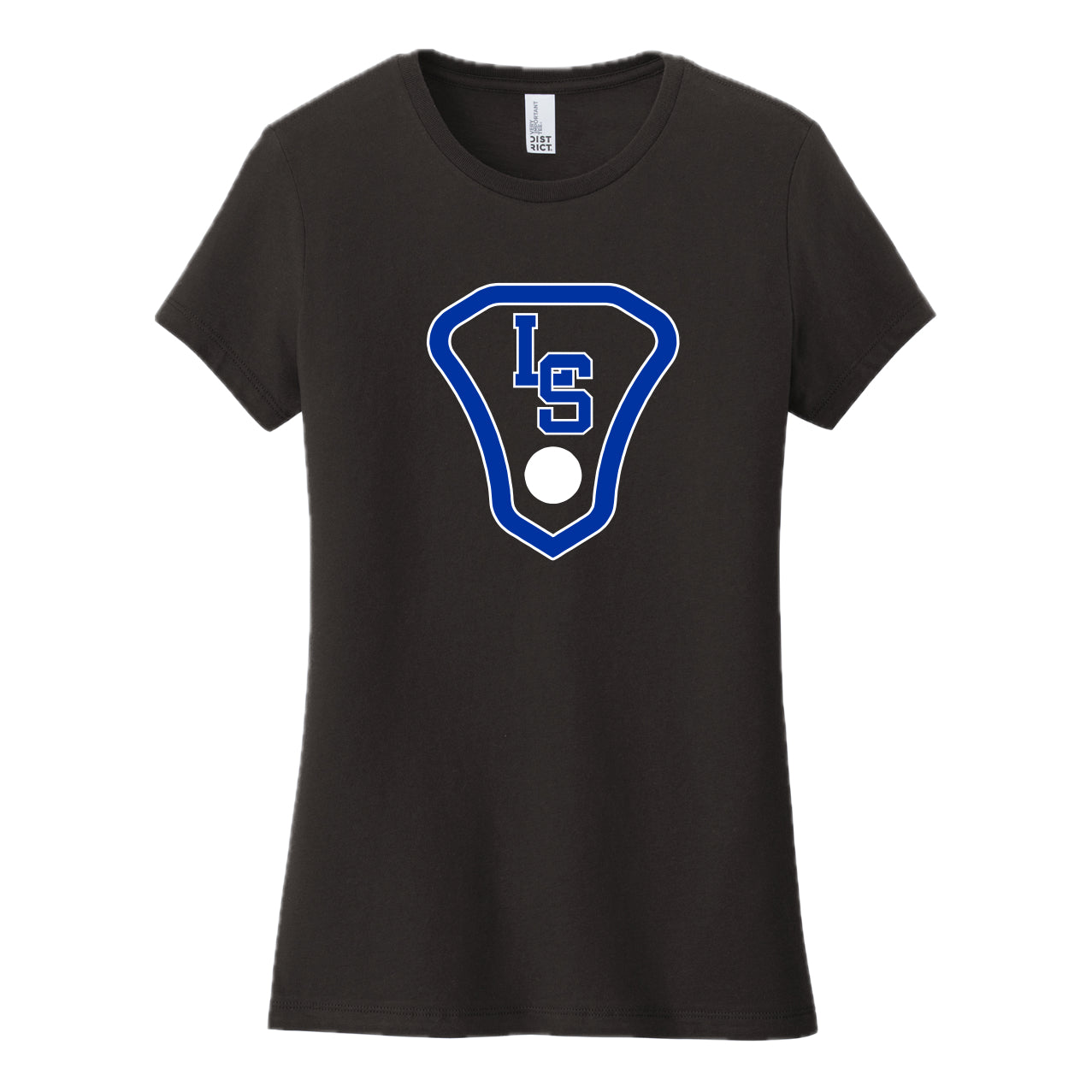 LSLAX01 -04 Black Ladies Short Sleeve Tee