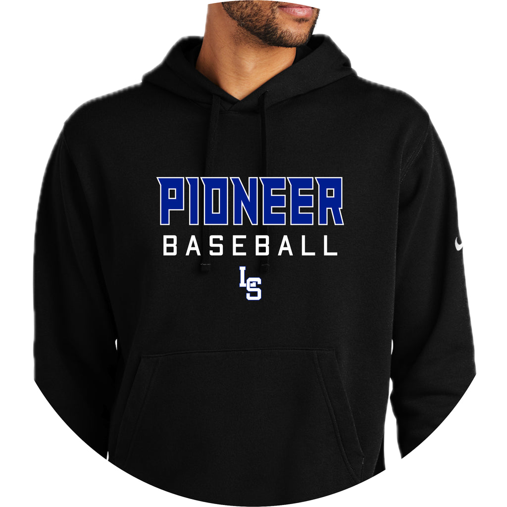 LSHS0225-17  Nike Black Hooded Sweatshirt