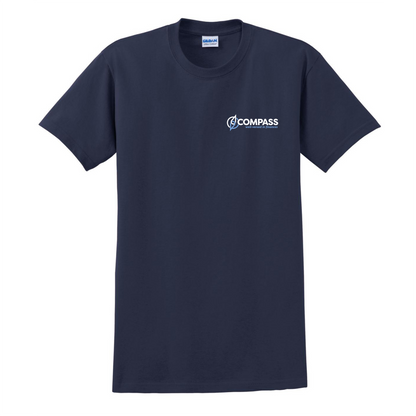 COM039 Navy 100% Cotton T-Shirt