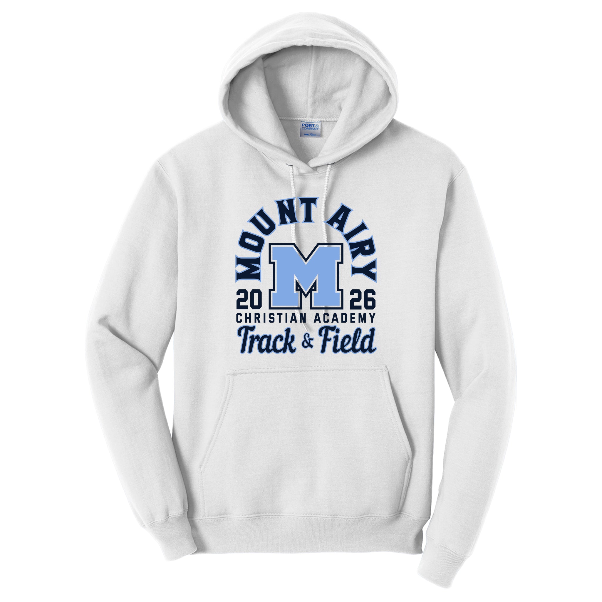MACASP26-08 Track & Field Hooded Sweatshirt