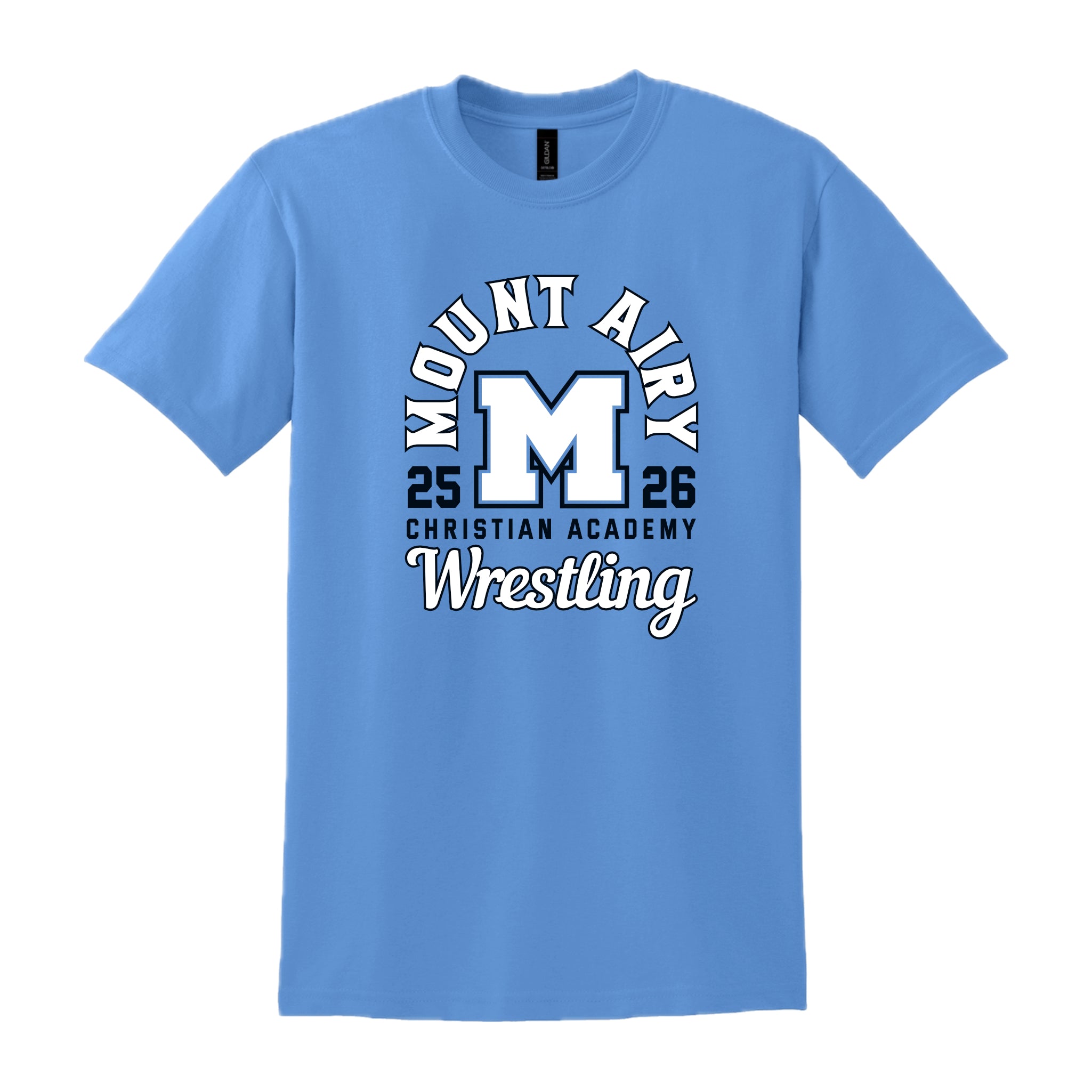 MACA062 Wrestling Short Sleeve Tee