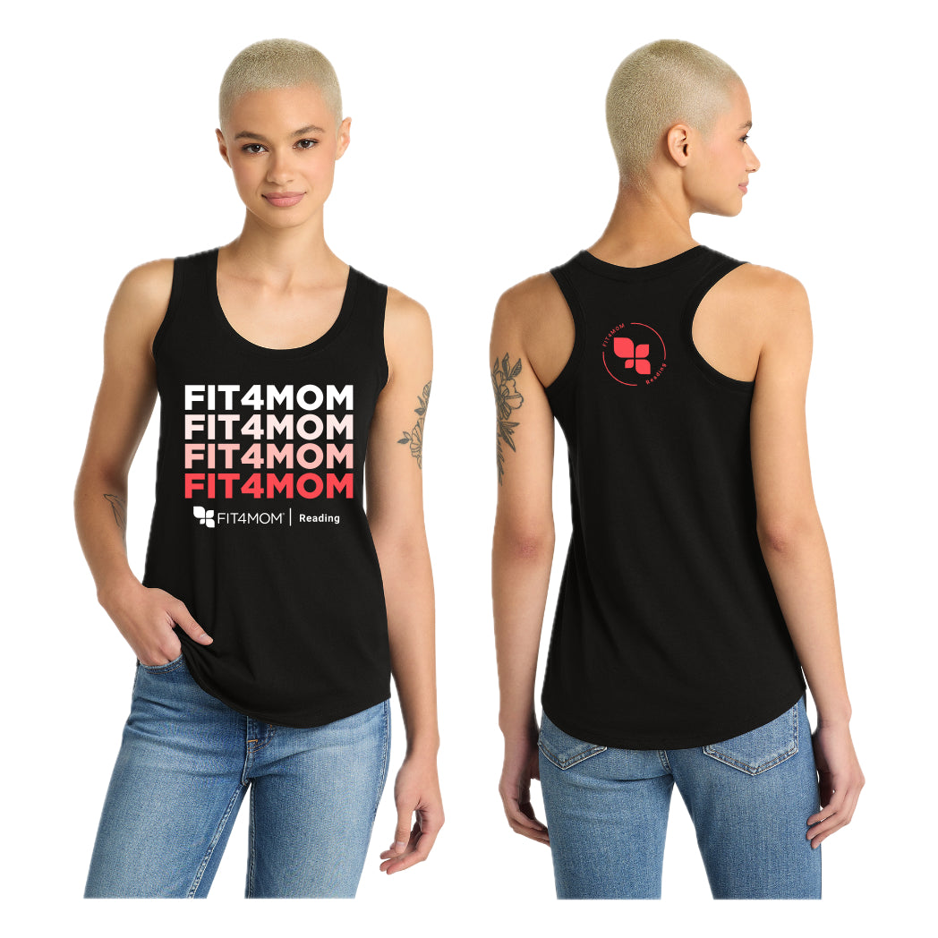 F4MSH-04 Black Racerback Tank