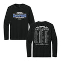 LSW013 - Black Long Sleeve B Team Champions Tee