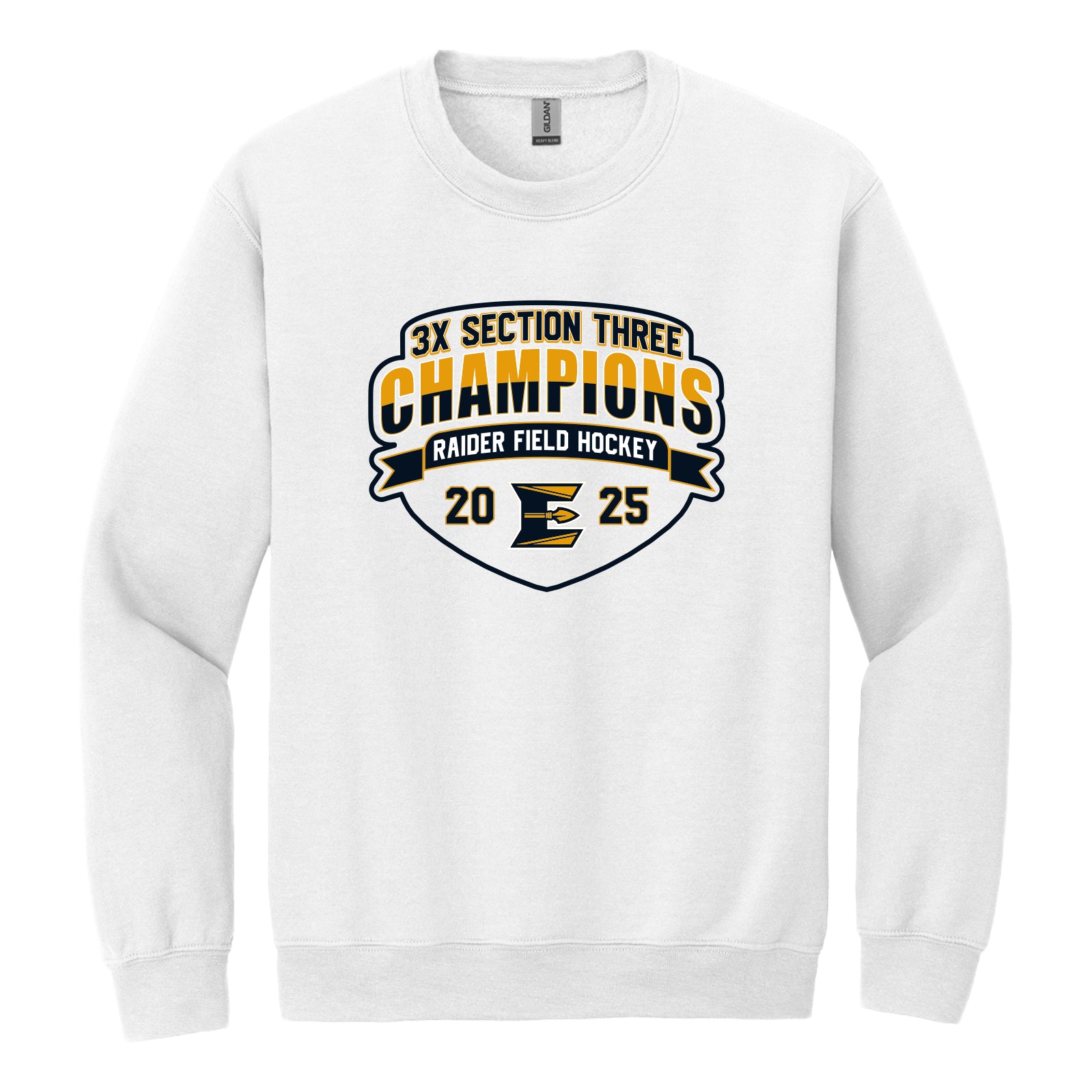 EFH04-04 White Crew Sweatshirt