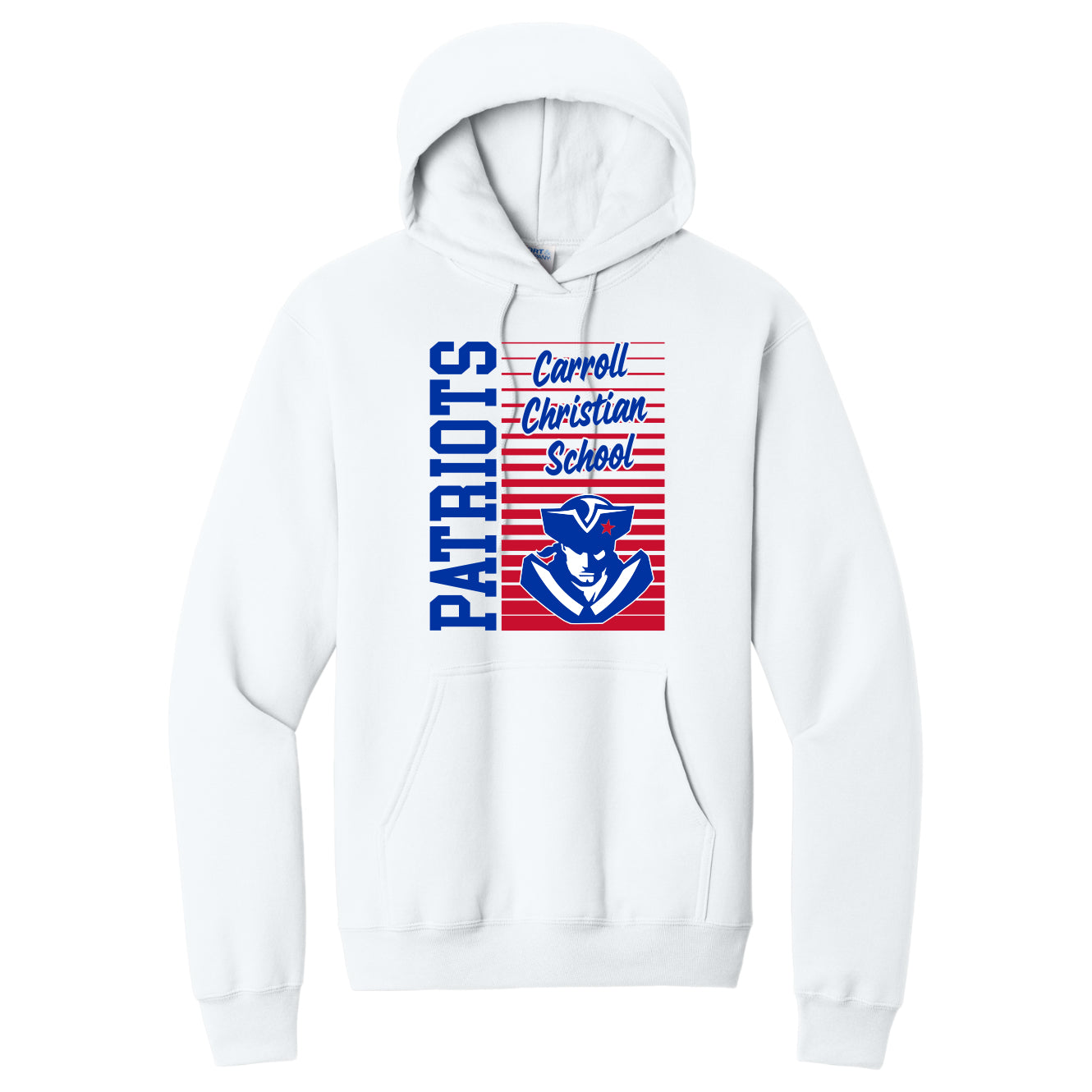 CCS038 Patriots Logo Hooded Sweatshirt