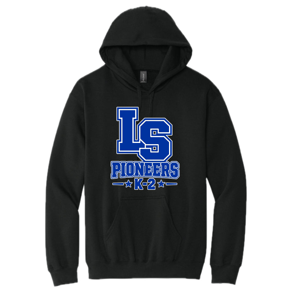 LSLAMELSH01 - 39 Black LS Hooded Sweatshirt