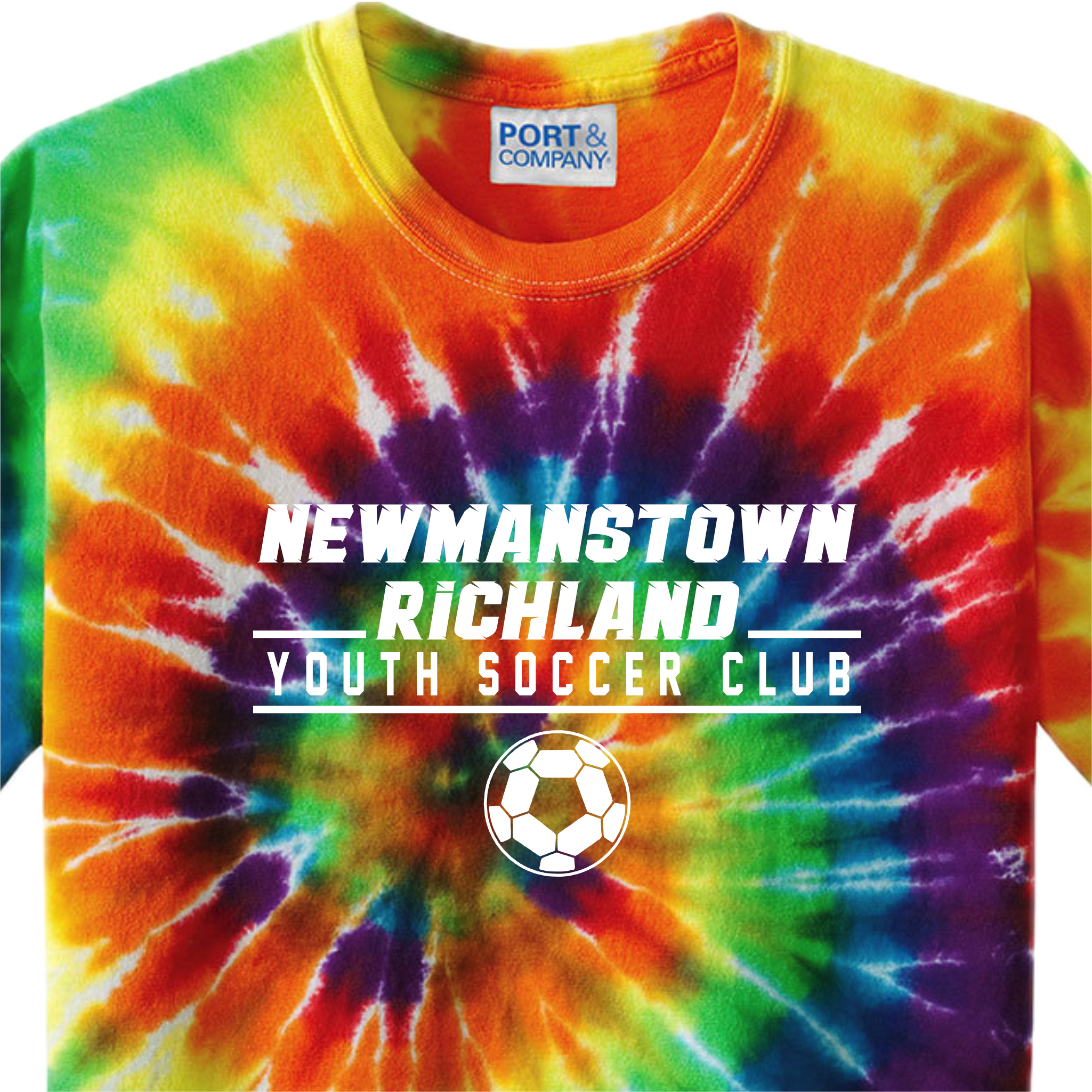NRYSC016-004 Logo Tie Dye