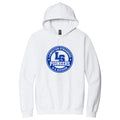 LSLAMELSH01 - 41 White Circle Hooded Sweatshirt