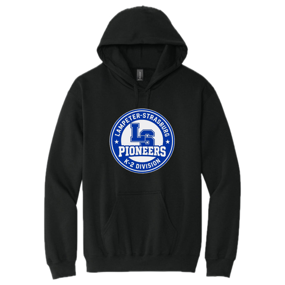LSLAMELSH01 - 43 Black Circle Hooded Sweatshirt