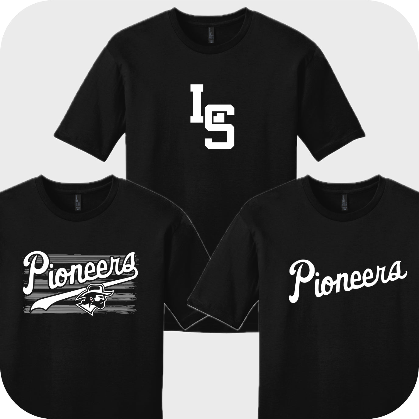 LSELEM01 - 02 Black Short Sleeve Tee