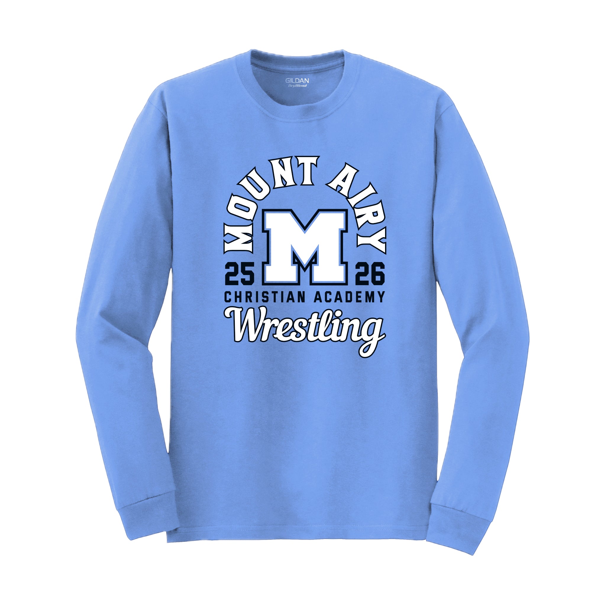 MACA063 Wrestling Long Sleeve Tee