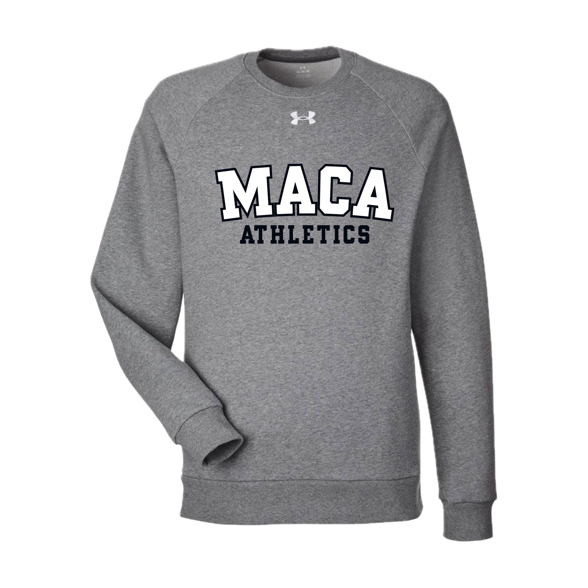 MACA088 UA CS Heather Grey Crewneck Sweatshirt
