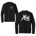 LSBSH04 - 29 Swinging Pio Black Triblend Long Sleeve Tee