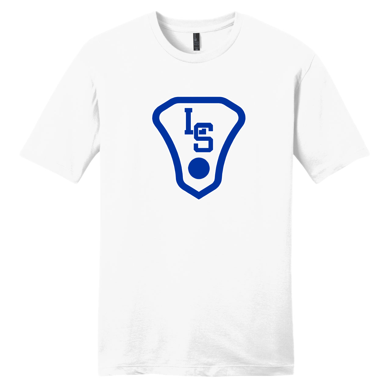 LSLAX01 -05 White Short Sleeve Tee