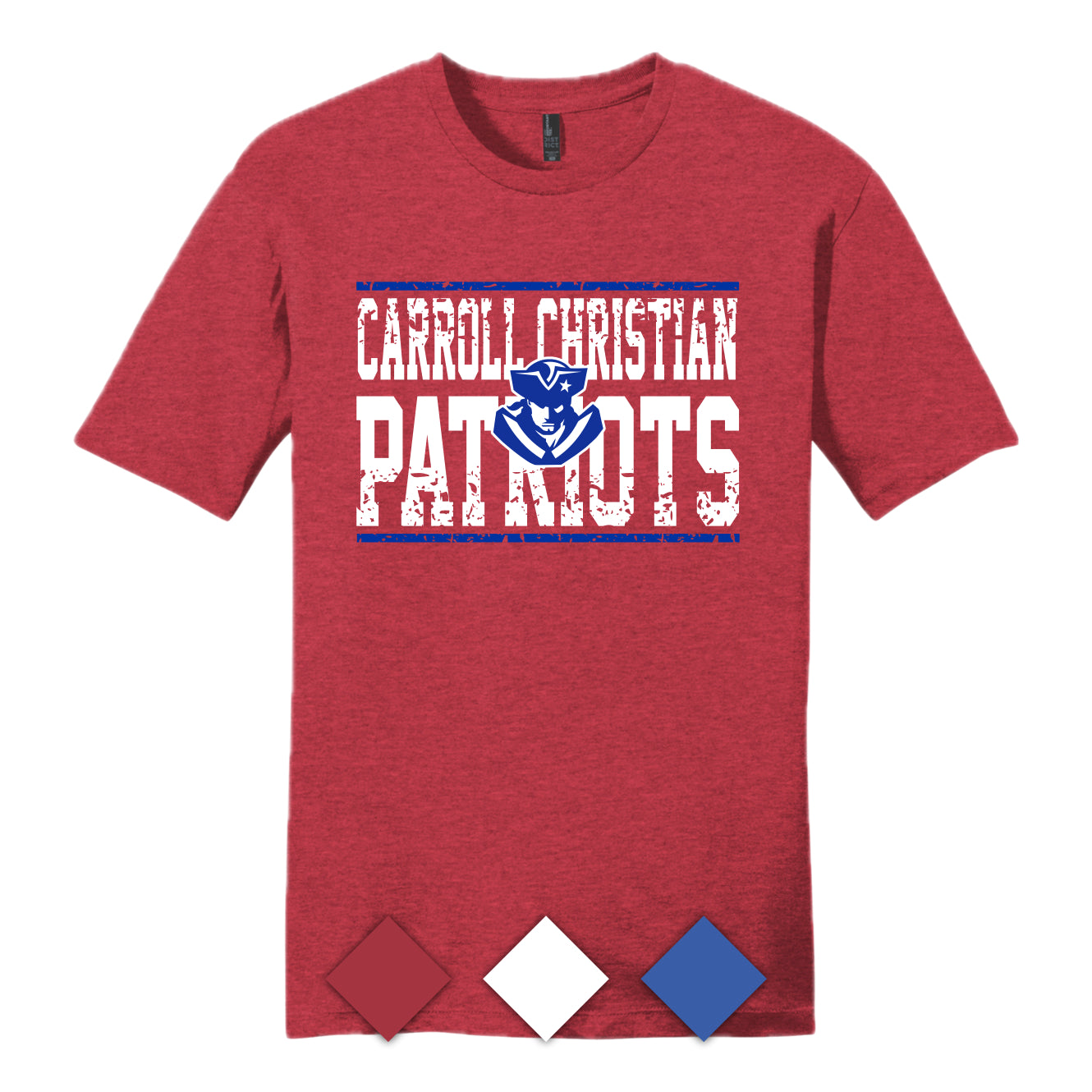 CCS030 CC Patriots Logo Short Sleeve Tee