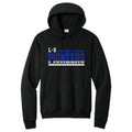 LSHHSH01 - 28 Black LS PIONEERS Hooded Sweatshirt