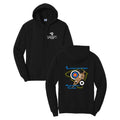 LACLSH01 - 005 Black Hooded Sweatshirt