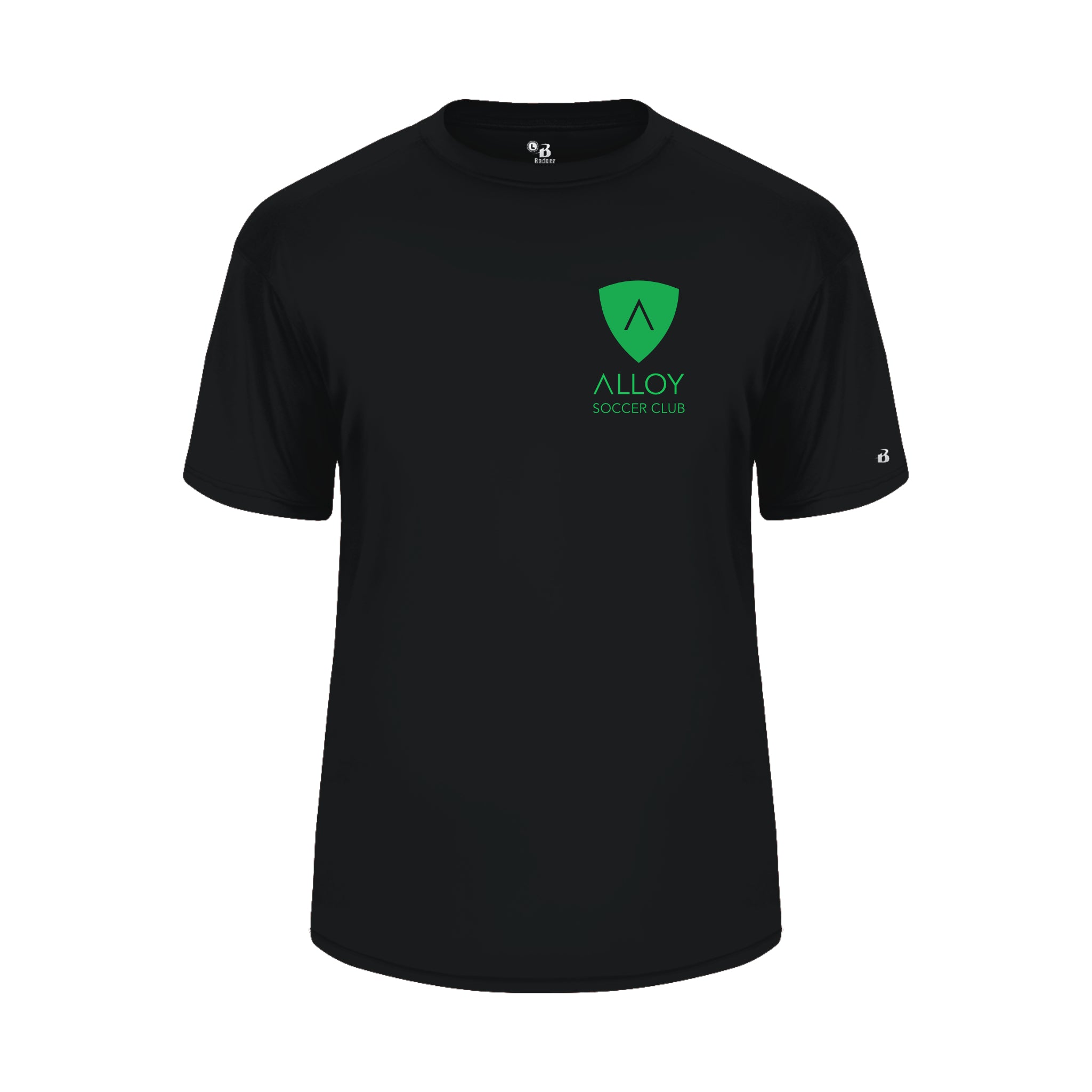 ASCSH01-02 Black Performance Short Sleeve Tee