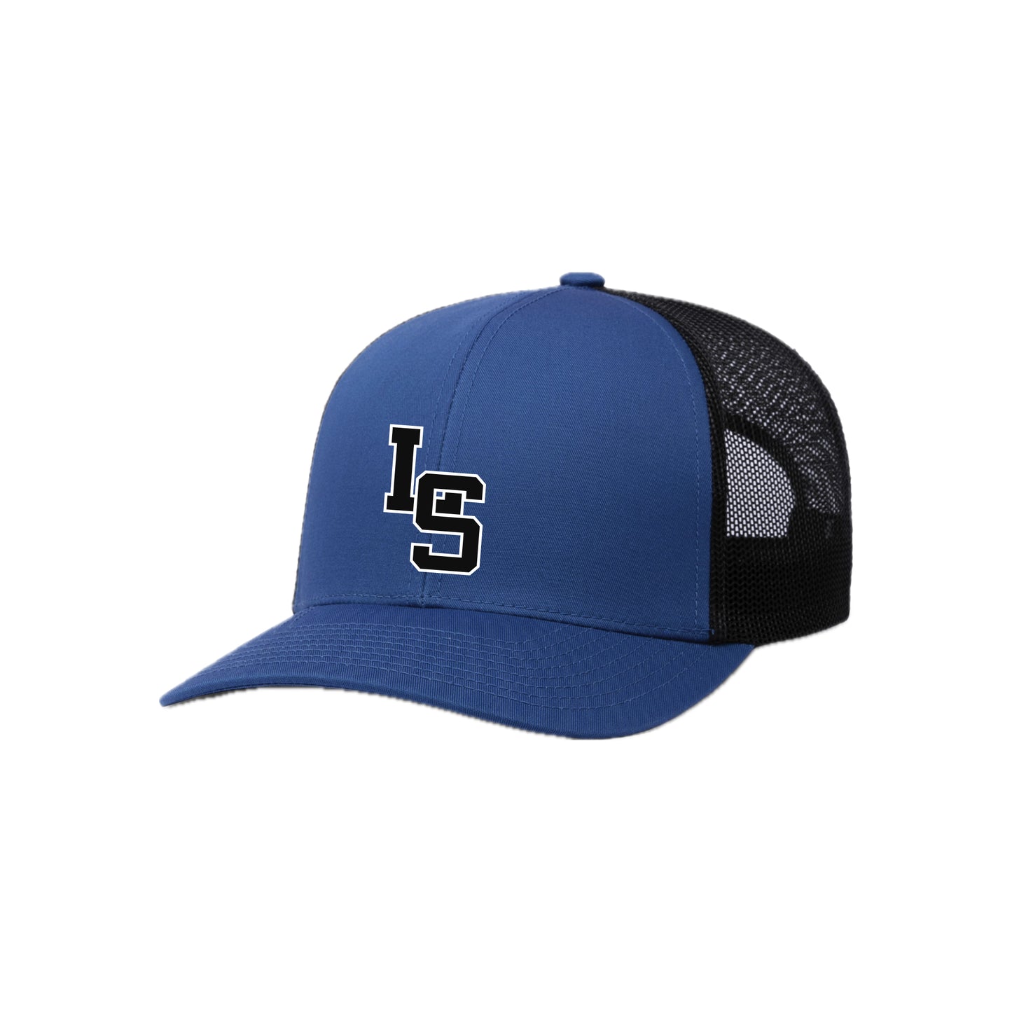 LSY0225-LS21 Ocean Blue/Lt Charcoal/Ocean Blue Trucker Hat