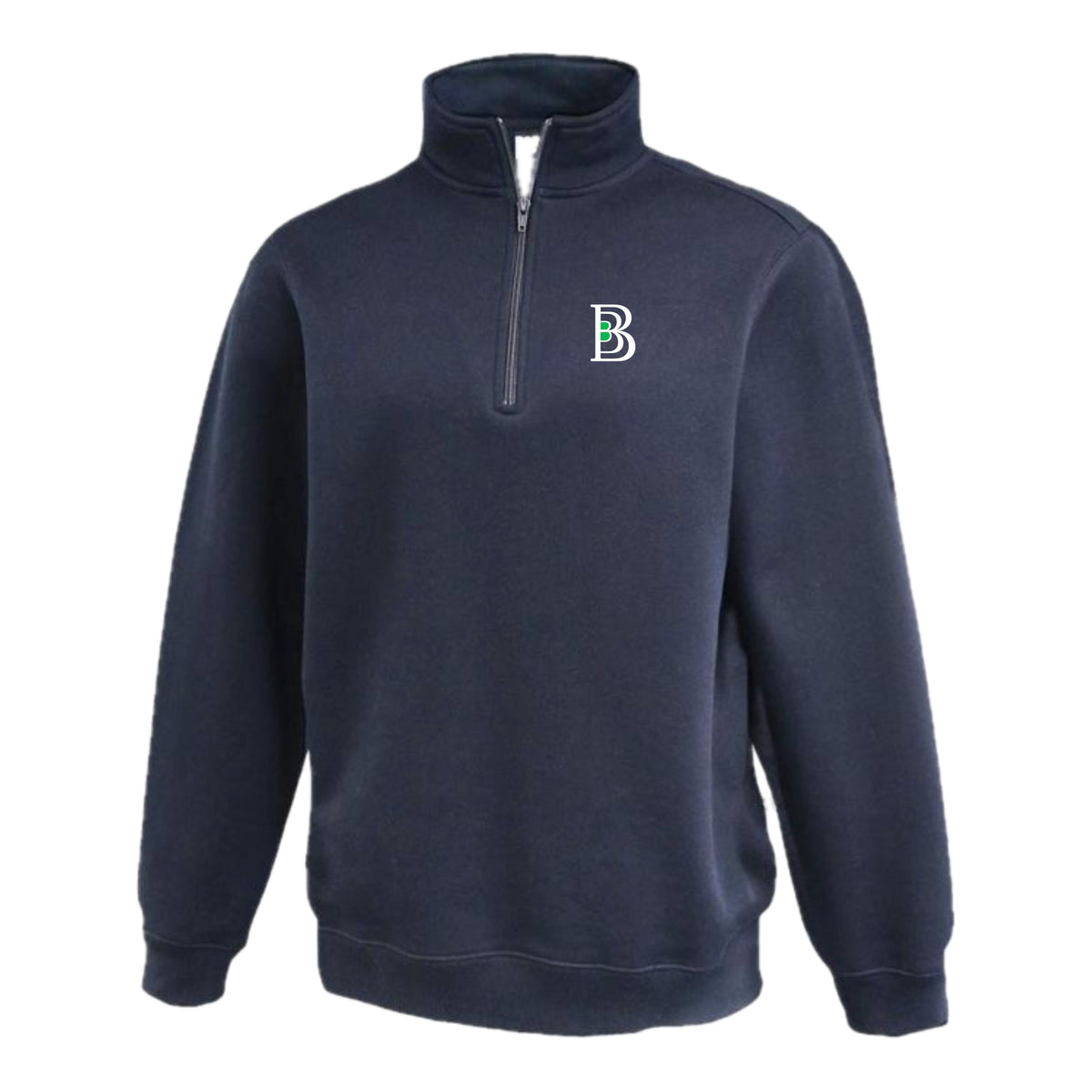 BTBSH04 - 36 Navy B Fleece 1/4 Zip