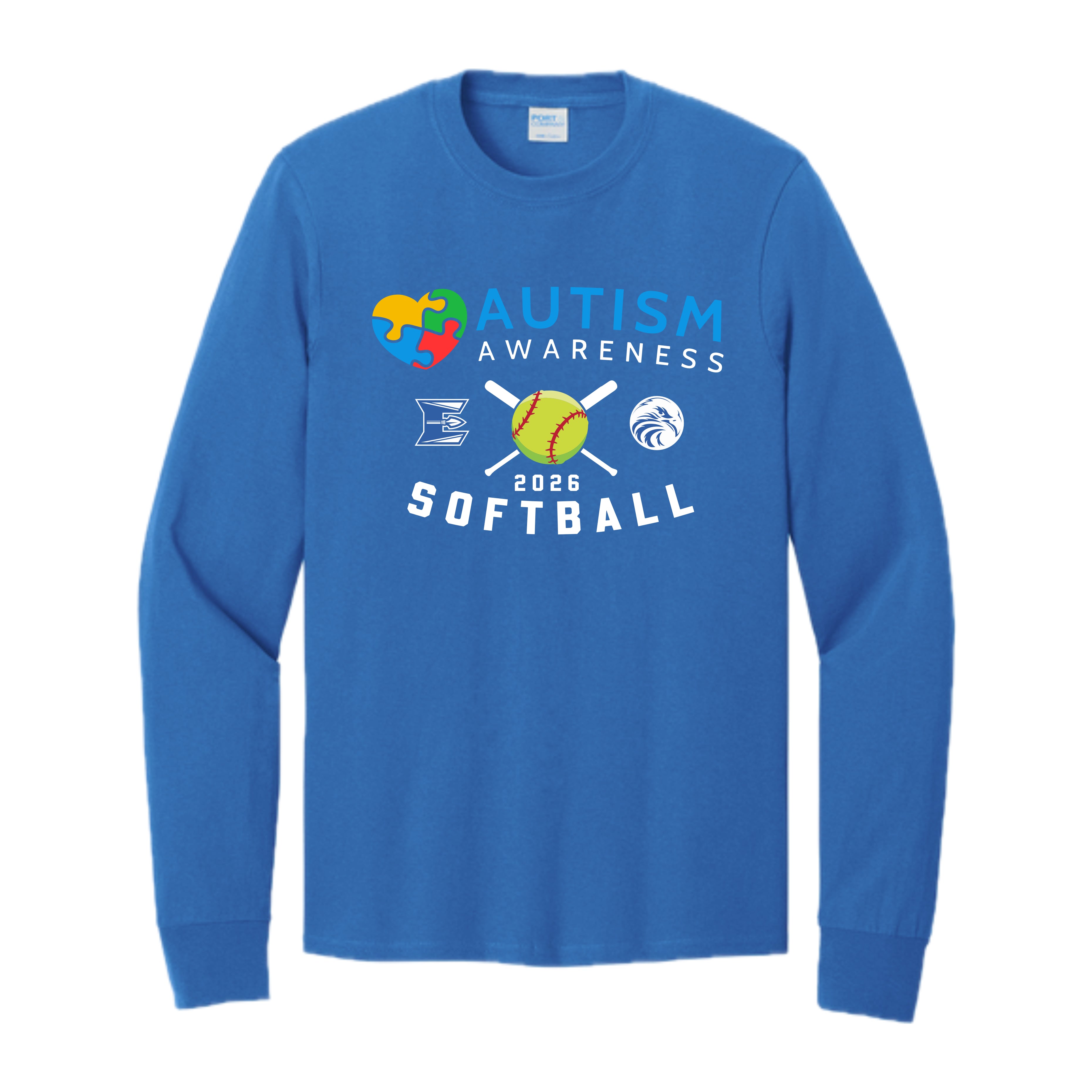 ESBSH02 - 004 Royal Long Sleeve Tee