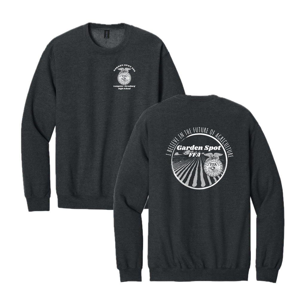 GSFFASH01 - 03 Dk Heather Crew Sweatshirt