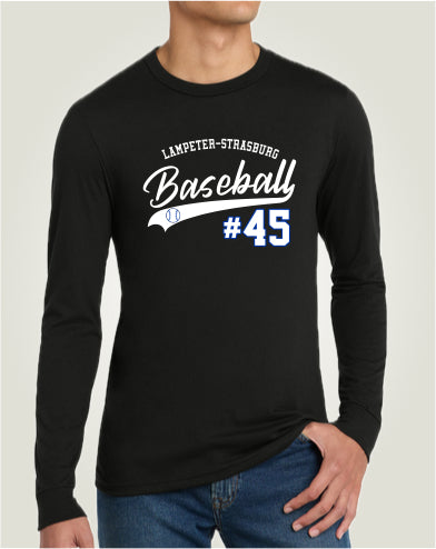 LSYB01 - 026 Black Long Sleeve Tee