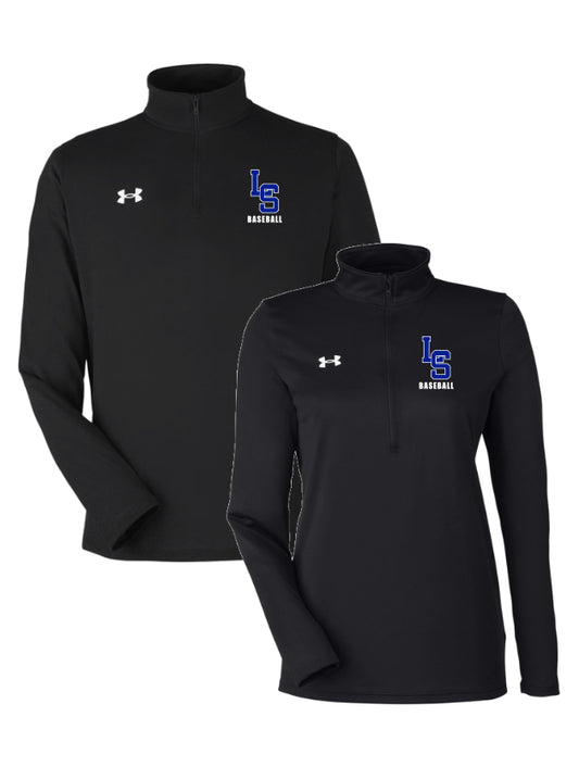 24390-021 Black Under Armour Embroidered 1/4 Zip