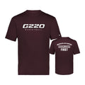 G220SH02 10 Maroon Performance Short Sleeve Tee