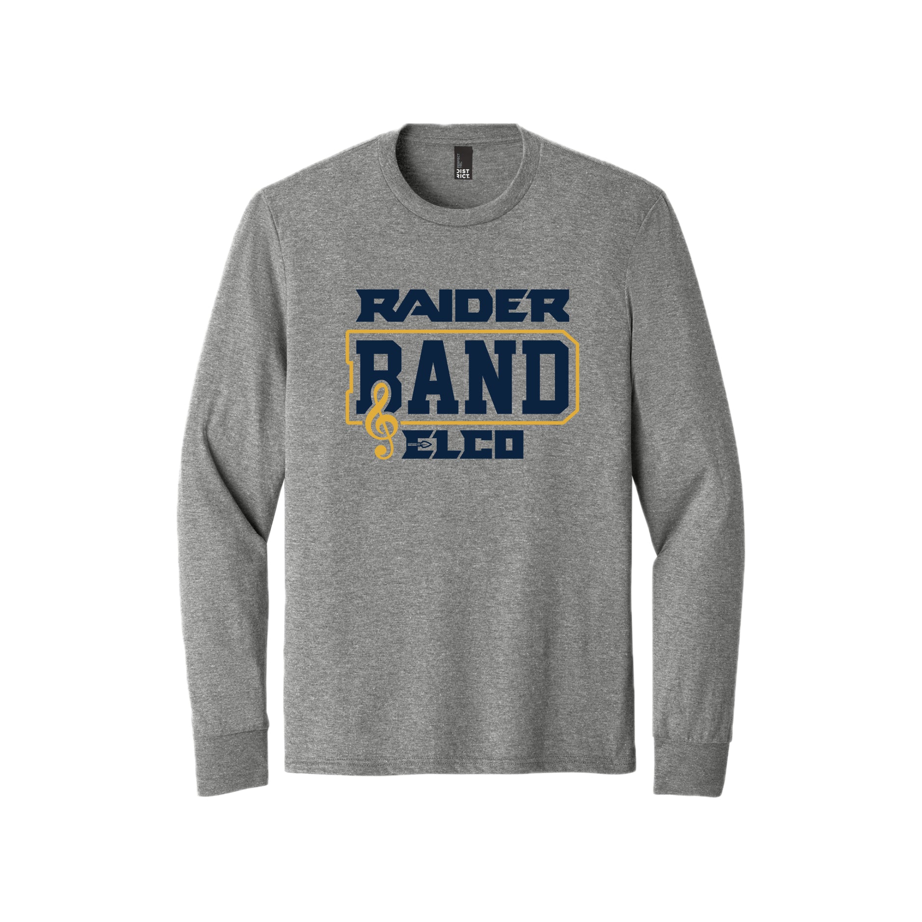 EBANDSH02 - 05 Grey Frost Raider Band Long Sleeve Tee