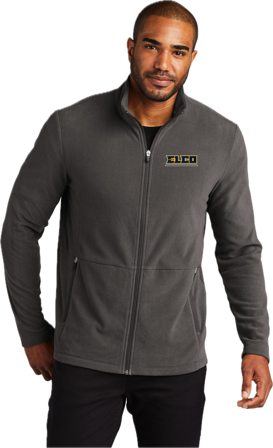 ELIS25-12 Pewter Microfleece Jacket